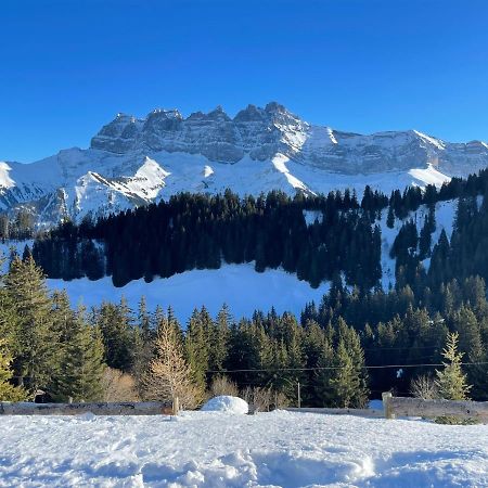 Mountain River Appart Val d'Illiez Bagian luar foto