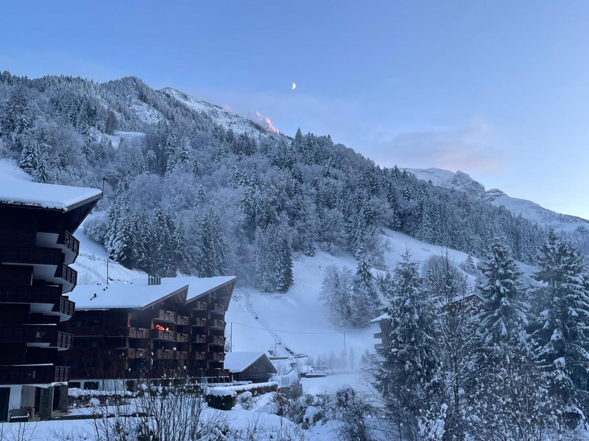 Mountain River Appart Val d'Illiez Bagian luar foto
